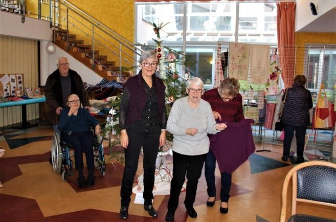 Marché de noël à l’Ehpad Marc-Rocher